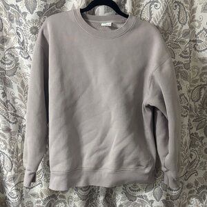 TNA Bubble Fleece Light Grey purple